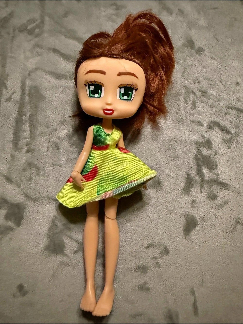 Boxy Girls Brooklyn Fashion Doll Green & Red